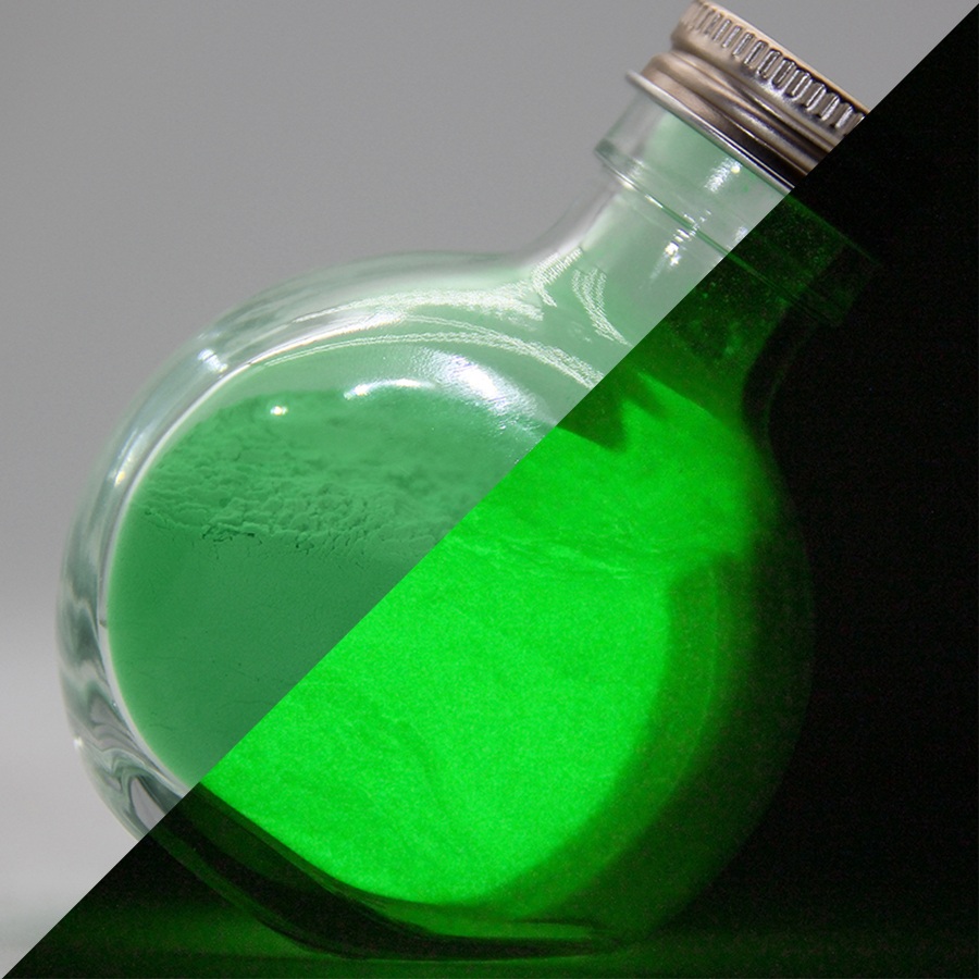 MTG Green Photoluminescent Pigment