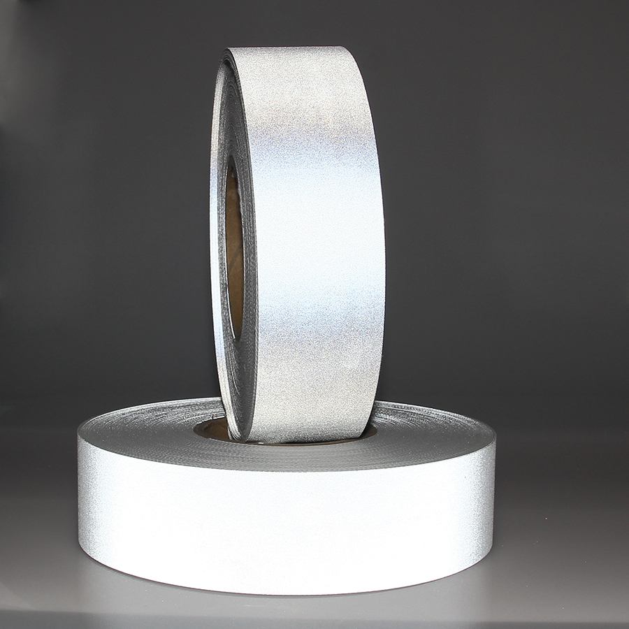 MHR-5845 silver FR reflective fabric reflecting at night