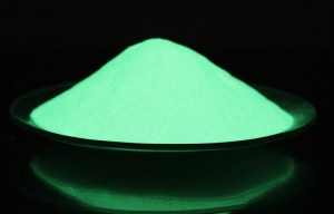 MH-G Series Yellow-Green Photoluminescent Pigment Night Glow Effect