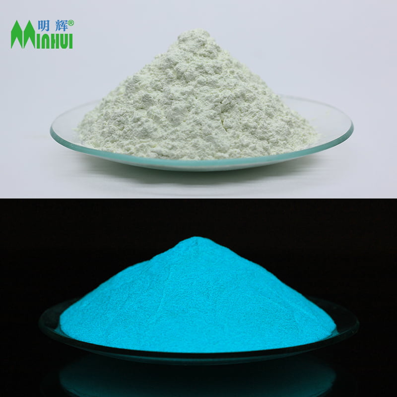 MHSB Sky Blue strontium magnesium silicate Photoluminescent Pigment