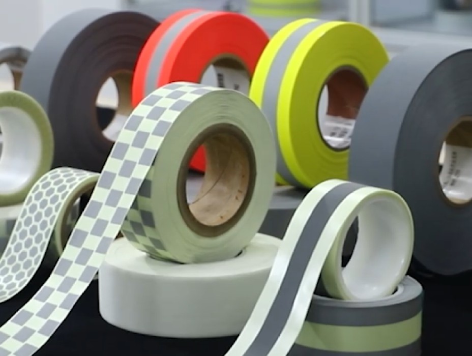 Minhui Luminous Chinese factory of reflective fabric reflective HTV reflective tape
